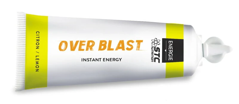 OVER BLAST ENERGYレモン味 オーバーブラスト エネルギージェル エナジージェル